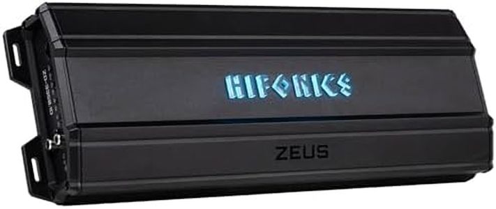 Hifonics ZD-3350.1D Zeus Delta 3300W Mono Block Car Amplifier | Class D, 1 Ohm Stable, PWM MOSFET, Bass Remote