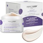 Retinol Face Cream with Collagen Marine, Vitamin E and Hyaluronic Acid - Night Cream for Firmness, Hydration and Anti-Aging Benefits - Enriched with Peptides and Aloe Vera for Overnight Renewal