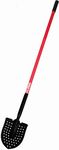 Bully Tools 92705 14-Gauge Round Point Mud Shovel with USA Pattern and Fiberglass Long Handle