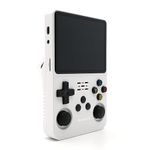 POWERNRI 2026 Classic Game Box R36S Handheld Gaming Console with 10000+ Retro Games, 3.5" Display, Dual Joysticks, Rechargeable Battery for Kids & Adults