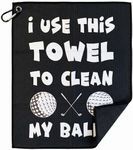 SHANKITGOLF Funny Golf Towel with B