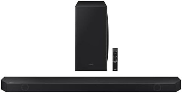 Samsung 360 W 5.1.2 ch (HW-Q800D/XL) Wireless Dolby Atmos Soundbar with Wireless Subwoofer, Center/Up/Side Firing Speakers, Surround Sound, Built-in Alexa, AirPlay2, Wi-Fi, Bluetooth, HDMI (Black)