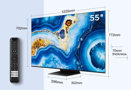 TCL 50" QLED Mini LED Smart TV – 4K HDR Display