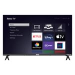 RCA Roku TV 32" Smart TV, RK32HN1 32 Inch HD TV with Apple TV+ BBC Netflix Freeview, DVB-T2/T Dolby Audio HDMI USB, Ideal Television for Small Lounge