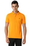 Van Heusen Men's Regular Fit Polo T-Shirt (VSKP517S011413_Flame Orange M)