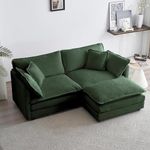 Tmsan 76.7" Modular Sectional Sofa,