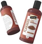 100% Pure Flax seed Oil (200ml), Cold Pressed from NUTRI GLOW