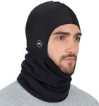 Tough Headwear Fleece Neck Warmer - Neck Gaiter Tube, Ear Warmer Headband & Face Mask. Ultimate Thermal Retention