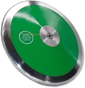 TC Green Mystique Track and Field Mens Discus 1.6k - 1.6kg Discus - High School Boys Throwing Discus - Making it an ideal top-tier choice for beginning throwers.