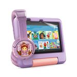Fire 7 Kids tablet (32 GB, Purple) + BuddyPhones PlayTime Bluetooth Child Headphones (Great Purple) + NuPro Screen Protector (2-pack)