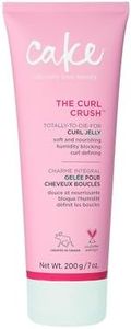 Cake Beauty Curl Jelly, The Curl Crush – Moisturizes & Nourishes Curls - Lightweight for Soft Hold & Shiny Finish - Humidity Blocking For Frizz Control - For Curly Hair- 7 oz / 200g