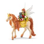 Schleich bayala, Mythical Creature Toys for Girls and Boys, Fairy Marween Doll with Glitter Unicorn Toy, Ages 5+