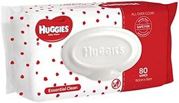 Huggies Essential Clean Baby Wipes 80 Count