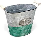 Allgala Galvanized Planter Pot Indo