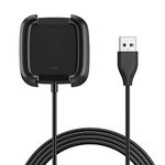 Vancle Charger for Fitbit Versa 2 Charger (Only), 3.3Ft USB Charging Cable Dock Stand for Fitbit Versa 2 Smartwatch (Not for Versa/Versa Lite)