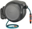 GARDENA 20505-80, 100 Foot Wall Mounted Retractable Reel with Hose Guide, Automatic retraction for Easy Watering,1/2" Hose.