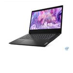 Lenovo Ideapad 3 81WA00B1US 14" HD Laptop - Intel Pentium Gold 6405U, 4GB RAM, 128GB SSD, Windows 10 in S Mode - Black