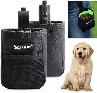 Realure Bolsa Premios Perro Adiestramiento para Golosinas, Negro Camuflaje Bolsa Cinturon Chuches Perro Pequeña, Bolsas Premios para Perros, Bolsa Entrenamiento Perro, Bolsa Adiestramiento Perros
