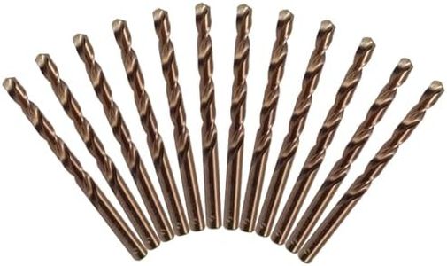 12pcs 3/8" Cobalt Drill Bits, M35 Drill Bits for Metal, Stainless Steel, Cast Iron, Wood, Plastic, Fully Ground from Pro Edge Technology