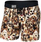 Saxx Men's Underwear - Vibe Super Soft Boxer Brief with Built-in Pouch Support - Underwear for Men, Fall