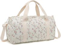 BLUBOON Duffle Bag Girls Kids Cute Gym Bag with Shoes Compartment & Wet Separation Waterproof Sports Overnight Travel Bag