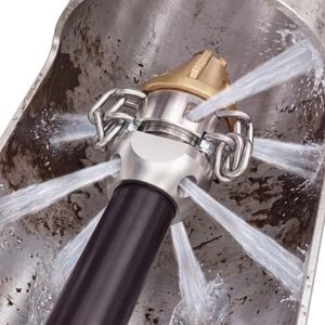 NEWTRY 3/8 NPT Sewer Jetter Rotating Nozzle, 70L/Min 360°Rotating