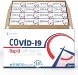 Genabio COVID-19 Rapid Self-Test Kit (15 Minute Results), OTC at Home Self Test, Non-Invasive Short Nasal Swab, FDA/EUA Authorized, HSA/FSA Eligible (252 1-Test Packs, 252 Tests)