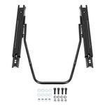 Kojem Universal Seat Sliders Seat Mounting Track, Dual Locking Rails Brackets Kit Compatible with NRG Sparco and Most Aftermarket Seats- 1 x Set of Sliders