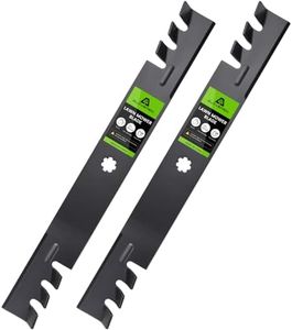 AUIVERED GY20850 Mower Blades - Fit for John Deere D130 D110 D100 D125 D105 S100 E100 LA125 42'' Deck Lawn Tractor Riding Mower Gator Mulching Blades - Replaces GX22151 AM141033 AM131033 AM137333