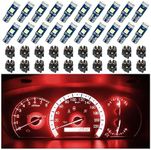 BELOMI 20 Pcs T5 LED Lights for Car