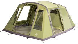 Vango Odyssey Inflatable Family Tunnel Tent, Epsom Green, Airbeam 500 [Amazon Exclusive]