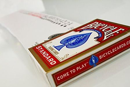 4 mazzi di carte da gioco per biciclette (2 x rosso e 2 x blu)