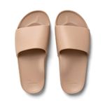 ARCHIES Arch Support Slides – Orthotic Recovery Sandals for Plantar Fasciitis Relief, Foot Pain & Heel Pain – Lightweight, Cushioned, Shock-Absorbing Slides for Walking, Standing, Tan (UK 5)