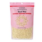 CEMA White Chocolate Wax | Professional Hard Beans Wax Painless Used for Arms Legs Tan Removes Instantly for whole body all skin types (1000 gm) colour as per availability