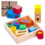 Jaques of London Sensory Wooden Blocks | Sensory Toys, Early Development & Activity Toys | Wooden Toys | Since 1795