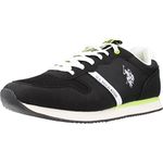 U.S. POLO ASSN Model NOBIL009M BLK, Black/White, 9.5 UK