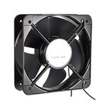 uxcell Cooling Fan 200mm x 200mm x 60mm FP-20060EX-S1-B AC 220V/240V 0.45A Dual Ball Bearings