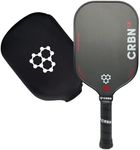 CRBN X Series Power Pickleball Paddle - Carbon Fiber Pickleball Paddle with Foam Injected Edges for Expanded Sweet Spot (1X, 14mm)