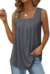 Womens Blouses and Tops Dressy Casual Summer Tanks Loose Fit Tunic Tops for Leggings XL