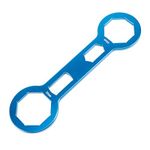 KIMISS Fork Cap Wrench, 1.8in/2in Fork Cap Spanner Front Shock Absorbers Remover Installaer Repair Fit for CRF250R CRF45