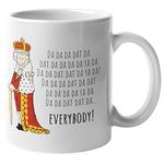 Da Da Da King George Hamilton Mug | Hamilton Merchandise - Hamilton Coffee Mug | Hamilton Musical Merchandise, Kids Mugs Hamilton Merch Gifts, Alexander Hamilton Cup (Hamilton Da Da)