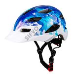 Kids Helmet, SIFVO Kids Bike Helmet Boys and Girls Bike Helmet 5-14, Bike Helmet Kids with Removable Visor Youth Bike Helmet Multi Sport Safe and Comfortable (50-57cm)