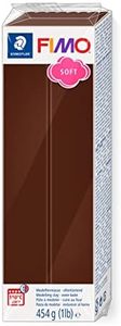 STAEDTLER-8021-75 ST Pasta de modelar de endurecimiento al horno, Color chocolate, (8021-75)