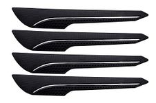 Hi Art Car Bumper Scratch Protector Compatible with Ford Ecosport (2017-2021), Set of 4