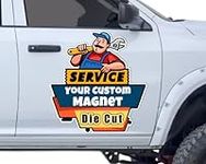 Die Cut Custom Car Magnet Sign | Pe