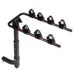 Swing Away Hitch Mount Bike Rack for 4 Bikes - Fits 2" Receivers ONLY