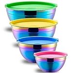 Onlycooker Rainbow Mixing Bowls Wit