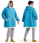 Bedsure Wearable Blanket Hoodie wit