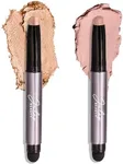 Julep Eyeshadow 101 Duo - Crème-to-Powder Eyeshadow Sticks in Champagne Shimmer & Lilac Matte - Long-Lasting, Easy-to-Apply