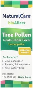 bioAllers Tree Pollen Allergy Treatment | Homeopathic Drops for Sinus Pressure, Congestion, Sneezing, Runny Nose & Itchy, Watery Eyes | 1 Fl Oz